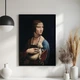 Постер Roomy "Lady with Ermine 1" Без рамки A1 (84.1x59.4 cm.) - изображение 3