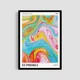 Постер Roomy "Rainbow Swirl" Без рамки A2 (59.4x42 cm.) - зображення 1