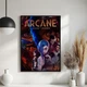 Постер Roomy "Arcane Legends" Біла рамка з глянцевим склом A1 (84.1x59.4 cm.) - зображення 2