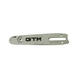 Шина направляющая GC05-29-43P для цепной минипилы GTM CS18/127BL (12.7 см, 1/4", 1.1 мм, 29z) - изображение 1
