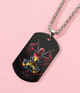 Чоловіча підвіска жетон Марвел Marvel Дедпул та Росомаха Fashion Jewelry чорний (AN) 34046 - зображення 2