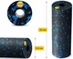 Массажный ролик 4FIZJO Mini Foam Roller 15 x 5.3 см (валик, роллер) Black/Blue (P-5907222931943) - изображение 2