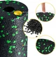 Массажный ролик 4FIZJO Mini Foam Roller 15 x 5.3 см (валик, роллер) Black/Green (P-5907222931950) - изображение 3