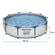 Басейн каркасний 9в1 Bestway 56408, 305 х 76 см - зображення 7