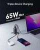 Сетевое зарядное устройство Anker PowerPort 735 GaNPrime 65W Black (A2668311) - изображение 2