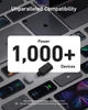 Сетевое зарядное устройство Anker PowerPort 735 GaNPrime 65W Black (A2668311) - изображение 5