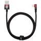 Кабель Baseus MVP 2 USB - Lightning, 2.4A, 1м Black/Red (CAVP000020) - изображение 1