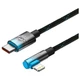 Кабель Baseus MVP 2 USB Type-C - Lightning, 20W, 1м Black/Blue (CAVP000221) - изображение 3