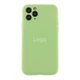 Чохол Silicone Case Full Size with Frame для iPhone 11 Pro Колір 47.Spearmint - изображение 9
