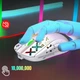 Бесшумная Беспроводная (2.4G, Bluetooth) HXSJ T90 Розовая Игровая Мышь с подсветкой и аккумулятором - изображение 12