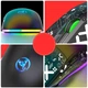 Бесшумная Беспроводная (2.4G, Bluetooth) HXSJ T90 Розовая Игровая Мышь с подсветкой и аккумулятором - изображение 13