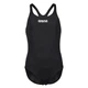 Купальник для девочек Arena TEAM SWIM PRO SOLID L черный, белый Дет 140 см 005755-550 140 - изображение 2