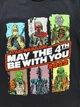 Футболка для хлопчика Star Wars чорна 4 98-104 см - изображение 3