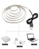 Світлодіодная LED стрічка 4м USB, 5V, живлення від Powerbank, біле холодне свічення - зображення 5