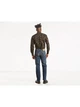 Джинси чоловічі LEVI'S 505™,прямі, звичайного крою, з потертостями, синій, розмір 33х30 - зображення 2