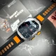 Чоловічий розумний годинник Modfit Carbon Quad Orange - зображення 4