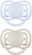 Пустышка силиконовая симметричная Canpol babies Dental Air 6-18 месяцев 2 шт (23/226_blu) - изображение 2
