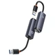 Внешняя сетевая карта, адаптер USB-A to Gigabit LAN Ethernet Adapter RJ45 1000mb/s для MacBook, iMac, iPad, Chromebook, Samsung, Xiaomi и др. Baseus metall - изображение 9