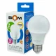 Светодиодная лед LED лампа 10вт 220V 10ватт Е27 6500к холодый белый свет ff001 - изображение 1