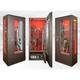 Сейф збройовий Griffon GD.840.E.T GLASS CASE BROWN з ударотривким склом - зображення 4
