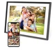 Цифровая электронная фоторамка Frameo 10.1 дюймов, Сенсорный дисплей с экраном 1280x800 с WiFI и встроенной картой памяти 32GB Черный - изображение 1