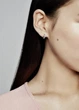 Сережки жіночі Pandora Молодий місяць і зорі - изображение 2