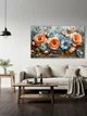 Картина на холсте МАКО "Цветочный ковёр" 60x100 см MK10547 - изображение 5