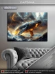 Картина на холсте МАKO "Величественный кит" 50x70 см MK10543_5070 - изображение 1
