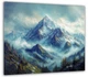 Картина на холсте МАKO "Вершины гор в тумане" 50x70 см MK10534_5070 - изображение 2