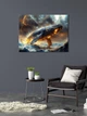 Картина на холсте МАKO "Величественный кит" 50x70 см MK10543_5070 - изображение 4