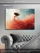 Картина на холсте МАKO "Танец цветных лепестков" 50x70 см MK10584_5070 - изображение 1