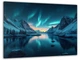 Картина на холсте МАКО "Северное сияние в горах" 60x100 см MK10526 - изображение 2