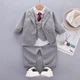 Дитячий костюм для хлопчика Spring Doll 80 см сірий - зображення 1