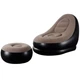 Надувное кресло с пуфом для отдыха AIR SOFA велюровое - изображение 7