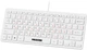 Клавиатура проводная Maxxter KBM-C01W-UA USB White - изображение 2