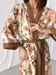 Женский халат кимоно длинный COSY Boho Chic L/XL карамель BC2 - изображение 7