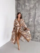 Женский халат кимоно длинный COSY Boho Chic L/XL корица BC1 - изображение 1
