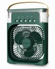 Мини вентилятор с контейнером для льда ART 9418 с LED подсветкой 21х16х6 см зеленый - изображение 1