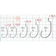 Гачки GURZA Worm 101 LE №2/0 4шт - зображення 2