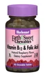 Витамин В12 и Фолиевая кислота Вкус Малины Earth Sweet Chewables Bluebonnet Nutrition 90 жевательных таблеток - изображение 1