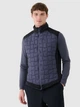 Теплый жилет мужской 4F 4FWSS25TVJAM177-22S XL Серый (5905700336440) - изображение 1