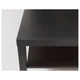 Журнальный столик LACK 118х78 см IKEA 001.042.91 черный/коричневый - изображение 2