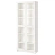 Книжкова шафа з дверцятами BILLY/OXBERG IKEA 690.178.28 білий - зображення 1