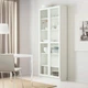 Книжкова шафа з дверцятами BILLY/OXBERG IKEA 690.178.28 білий - зображення 3