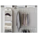 Штанга для одежды MULIG IKEA 301.794.35 белый - изображение 4