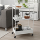 Тележка NISSAFORS IKEA 404.657.33 белый - изображение 4