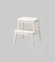 Табурет со ступенькой BEKVAM 50 см IKEA 401.788.88 белый - изображение 2