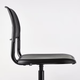 Кресло поворотное SMALLEN IKEA 005.034.35 черный - изображение 6