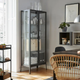 Вітрина MILSBO IKEA 303.964.48 антрацит - зображення 2