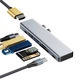 USB Хаб 7 в 1 Vothoon VT0307A для MacBook Pro - зображення 4